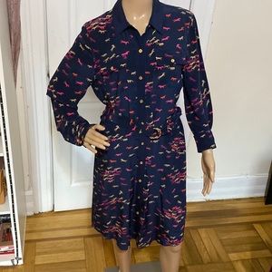 🚨🚨🚨🚨C WONDER 100% silk size 12 💚💙💜